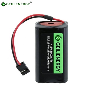 Batterie NiMH GEILIENERGY 4.8V 2000mAh pour RC - Batterie rechargeable haute capacité pour avions, voitures et bateaux RC - Product Image 4
