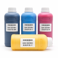 Tinta Eco Solvente Goosam Sin Olor de 1000 ml Compatible con Cabezales Epson I3200 XP600 I1600 TX800 para Plotter de Gran Formato, Tinta Estable