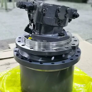 Moteur hydraulique variable GFT26W2B62-06+A6VE80EP2D/63W-VAL027HB, unité à pistons axiaux à branchement direct, compatible avec A6VE80 Hydrauli - Product Image 3