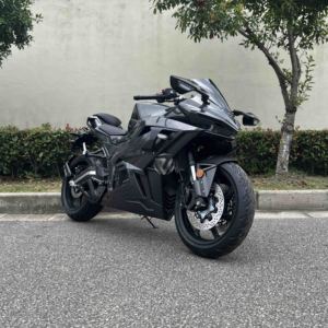 มอเตอร์ไซค์สปอร์ตไบค์สไตล์ CBR650R พร้อมมอเตอร์ขับเคลื่อนกลาง 10 กิโลวัตต์ ความเร็วสูงสุด 150 กม./ชม. แบตเตอรี่ลิเธียม 72V160Ah และระบบ ABS สำหรับการขับขี่บนถนน - Product Image 2
