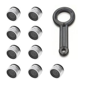 * Uscita * Kit aeratori per rubinetto da 9 pezzi, diametro 24mm, con chiave di serraggio-casa e giardino/articoli per la casa - Product Image 4