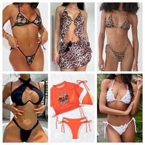 Soldes 2026 : Maillot de bain deux pièces sexy taille haute de haute qualité pour femme – Grande promotion, expédition aléatoire - Product Image 3