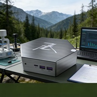 Mini PC Portátil de 32GB+1TB, Resistente al Agua, para Investigación en Exteriores, Estudios, Registro de Datos en Sitio, Organización de Materiales, Fácil de Transportar