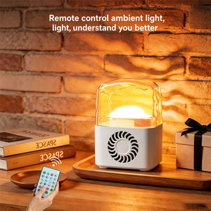 For Sound System with Water Ripple Design for Bedroom and Living Room <b>Remote</b> Control Speaker Featuring 16-Color Lighting - Product Image 4