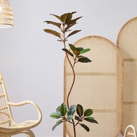 Taille personnalisée chaude 1.6m plantes en pot de figuier en caoutchouc artificiel véritable tronc simulé arbre décoration intérieure et extérieure