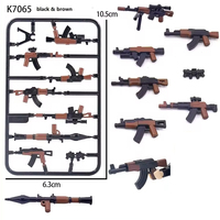 Pack de mini-pistolets jouets compatibles avec les figurines, équipement d'équipe SWAT, ensemble de blocs de construction pour garçons, accessoires et équipement de combat