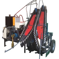 Moissonneuse-batteuse de canne à sucre entraînée par tracteur d'approvisionnement d'usine Offre Spéciale coupe-canne à tige entière pour la ferme