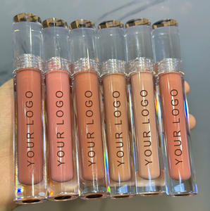 Sin crueldad, terciopelo cremoso, mate, brillo de labios, taza sedosa no pegajosa, lápiz labial, venta al por mayor, maquillaje, labios brillantes - Product Image 1