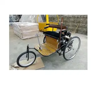 Hot sale 2023 retro tricycle Metal Crafts Decoration vintage decor Color Bicycle Model