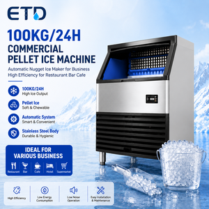 Máquina de Hielo Comercial ETD 380V/220V de Alta Productividad para Restaurantes, Bares, Cafeterías y Hoteles - Product Image 1