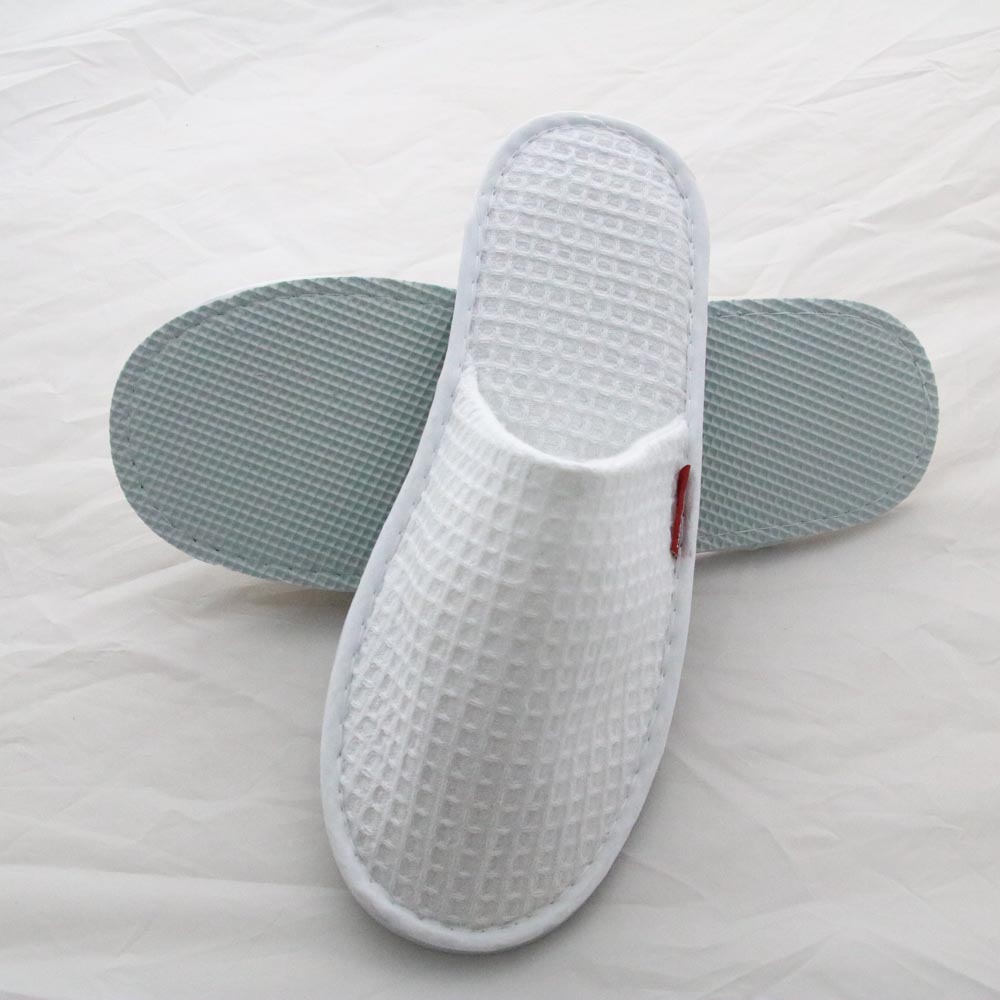 Дешевые одноразовые белые Тапочки для 3-5-звездочных отелей, спа-Тапочки