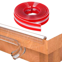 Bande de protection d'angle transparente en PVC souple, épaissie, avec adhésif renforcé, pour table et cheminée – Prix usine
