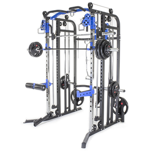 Rack de Squat à Hauteur Réglable en Acier Robuste pour la <span class=keywords><strong>Musculation</strong></span> à Domicile et les Exercices de Bench Press - Product Image 3