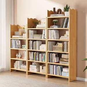 Libreria Modulare Multi-Livello in Legno Ecologico, 6 Ripiani, Design Moderno per Soggiorno e Ufficio, Pieghevole - Product Image 1