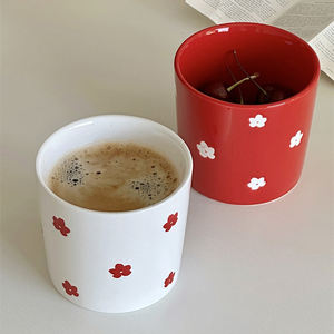 Tasses à thé en céramique sans poignées Tasses en céramique à soulagement de cire Tasse à café en céramique Tasse coréenne sans poignée - Product Image 5