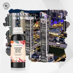 HL- Private label diffusore di olio essenziale naturale fornitore da 500ml, olio profumato al profumo di Hotel sfuso ispirato a e11anche Miami