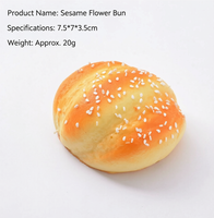 Accessoires de présentation de pain réalistes en PU, modèles de gâteaux à remontée lente, fausses aliments moelleux pour la photographie