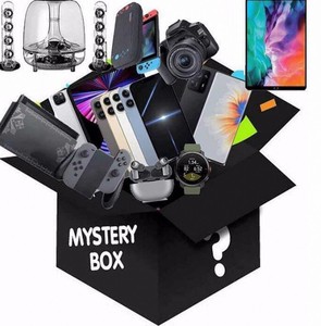 Caja Misteriosa con 1-5 Artículos, Globos Sorpresa, Juguetes para Adultos, Juego de la Suerte, Caja Misteriosa con <span class=keywords><strong>Productos</strong></span> Electrónicos 5G 3C - Product Image 1