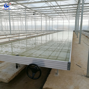 Tavolo da Coltivazione Extra Large in Alluminio con Ruote, Sistema Ebb and Flow, Letto di Coltivazione Portatile per Produzione Agricola 4x8 - Product Image 1