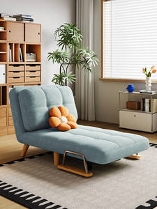 High Quality Modern Convertible <b>Single</b> Sofa <b>Bed</b> Small Size Apartment Sleeper Foldable Sofa <b>Bed</b> for Living Room Sofa Chair - Product Image 3