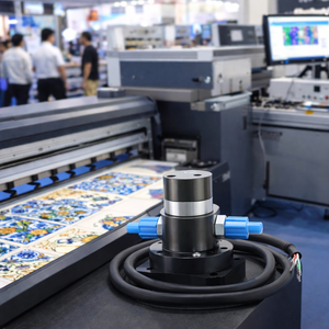 Bomba de aceite de engranajes miniatura DOCOD sin fugas, de accionamiento magnético, resistente a químicos, con motor DC sin escobillas de 40W y controlador externo. - Product Image 1