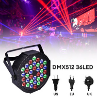Moderne RGBW LED Disco Light DJ Light Bar pour les décorations de fête et de mariage Corps en ABS en gros avec abat-jour noir pour les chambres à coucher