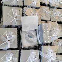 Offre Spéciale cristal perle moule bébé cristal verre coquille perle cadeau Souvenir mariage bébé douche fête d'anniversaire Table ornement
