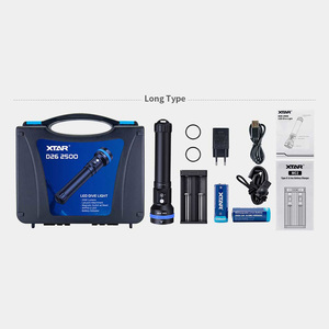 XTAR D26 2500lm <strong>Diving</strong> <strong>Flashlight</strong> IPX8 Waterproof Scuba <strong>Torch</strong> Senter Buat Air Laut <strong>Flashlight</strong> For Seawater <strong>Diving</strong> <strong>Flashlight</strong> - Product Image 6