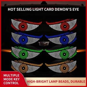 Vente chaude Diverses couleurs USB LED Devil Eye Light <span class=keywords><strong>pour</strong></span> camion véhicule SUV Prix bon marché Demon Eye Light - Product Image 3