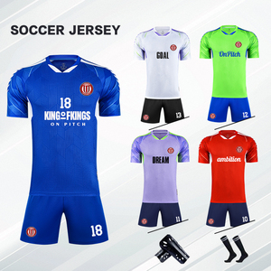 Maglia da <span class=keywords><strong>Calcio</strong></span> Personalizzata YL per Uomo, Magliette da <span class=keywords><strong>Calcio</strong></span> ad Asciugatura Rapida, <span class=keywords><strong>Set</strong></span> Uniforme da <span class=keywords><strong>Calcio</strong></span> di Alta Qualità per Adulti e Bambini - Product Image 3