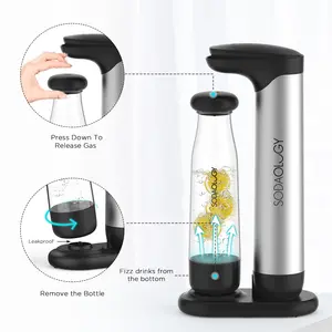 Sodaology Eco-friendly Reducing Waste Carbonated Water Maker Machine for customizing drinks flavors party drinks