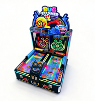Machine de jeu d'arcade commerciale BUG SLAMMER Bowling Redemption Game Machine avec hologramme 3D, à monnayeur, similaire à Lane Master