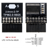 Modul Keamanan TPM2.0 Berkualitas Tinggi Harga Bagus Modul LPC Win11 Modul LPC Motherboard Universal 323-1 Pengiriman Cepat