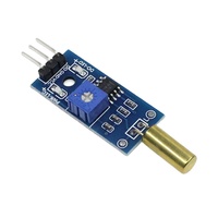 Modul sensor kemiringan sudut SW-520D, sakelar bola, modul sensor sakelar getaran untuk mikrokontroler