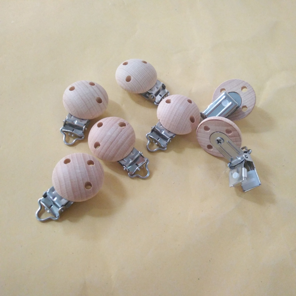 Деревянные зажимы для соски, деревянная цепочка для соски, аксессуары, поделки