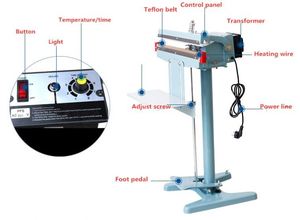 Giá rẻ Giá nhôm chất lượng cao xung chân niêm phong nhiệt sealers dễ dàng hoạt động Túi niêm phong máy - Product Image 4