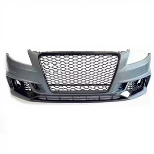 Kits de carrosserie pour <span class=keywords><strong>Audi</strong></span> A4 S4 B8, style <span class=keywords><strong>RS4</strong></span> <span class=keywords><strong>B9</strong></span>, pare-chocs <span class=keywords><strong>avant</strong></span> 2008-2012 avec calandre nid d'abeille, certifié CE, en stock aux États-Unis - Product Image 2