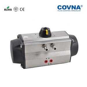 Válvulas de Bola Sanitarias de Acero Inoxidable de 3 Vías con Conexión de Abrazadera COVNA, de Acción Simple o Doble - Product Image 4