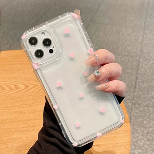 Étui transparent pour <span class=keywords><strong>iPhone</strong></span> 16 15 14 11 12 13 Pro XS Max Cover 7 8 Plus X <span class=keywords><strong>XR</strong></span> SE Soft Tpu <span class=keywords><strong>IPhone</strong></span> Case - Product Image 5