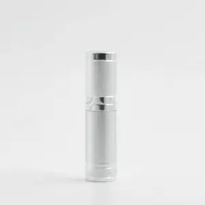 30毫升50毫升银质乳液护肤化妆品压机作为无气瓶铝盖塑料旅行瓶