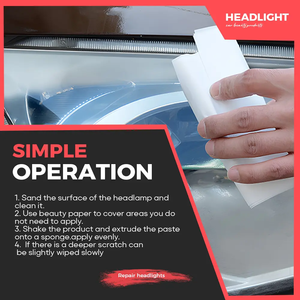 Baoshini 138g liquide de réparation de <span class=keywords><strong>phares</strong></span> enlever la couche d'oxyde sur la surface des <span class=keywords><strong>phares</strong></span> de la voiture <span class=keywords><strong>nettoyer</strong></span> <span class=keywords><strong>les</strong></span> <span class=keywords><strong>phares</strong></span> de voiture - Product Image 6
