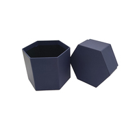 Boîte hexagonale en papier recyclable personnalisée pour le parfum imprimé Conteneur de stockage de chocolat