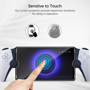 2.5D vidrio templado para Sony PS PlayStation Portal <span class=keywords><strong>PS5</strong></span> cubierta Protector de pantalla para Sony <span class=keywords><strong>PS5</strong></span> 8 "Vidrio de película antiarañazos - Product Image 3