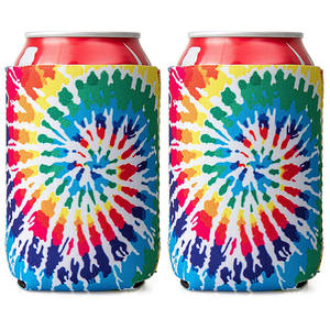Custom Sublimation Printed 12oz <b>Beer</b> Can <b>Cooler</b> Insulated Neoprene Can <b>Coolers</b> For Parties Festivals - Product Image 2