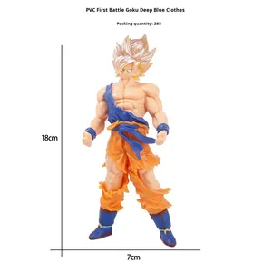 Figurine d'action Anime Sun Wukong Vegeta <span class=keywords><strong>Saiyan</strong></span> <span class=keywords><strong>Goku</strong></span> en PVC, modèle de décoration, jouet tendance, produit périphérique, vente en gros transfrontalière, 14 ans et plus - Product Image 1