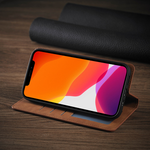 Forwenw Business Case per <span class=keywords><strong>iPhone</strong></span> 17 AIR 16 16E 15 SE 6 7 8 Plus XS XR 11 12 13 14 Mini Pro Max TPU Flip <span class=keywords><strong>Cover</strong></span> in pelle PU - Product Image 6