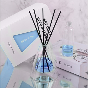 <b>Reed</b> <b>Diffuser</b> Set 150ml Glass Bottle Long Lasting Aroma Home Fragrance Decor - Product Image 2