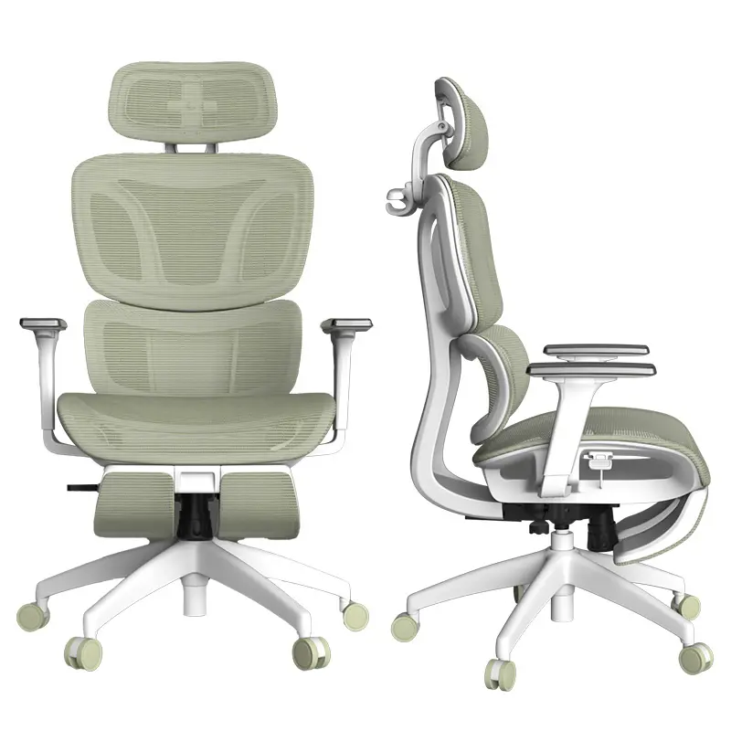 Mobilier Commercial, accoudoir 3D, maille pivotante, chaise de bureau ergonomique, vente en gros