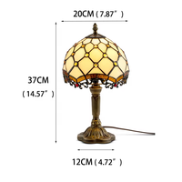 Lampe de table ovale contemporaine en verre teinté électrique personnalisée pour la décoration de la chambre à coucher et du salon, fabrication directe OEM/ODM