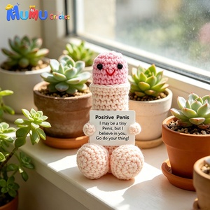 Juguete Amigurumi de Ganchillo Hecho a Mano, Diseño de Pene, Personalizado, al por Mayor, para Adultos, Regalo, Fiesta de Halloween, Despedida de Soltera - Product Image 6